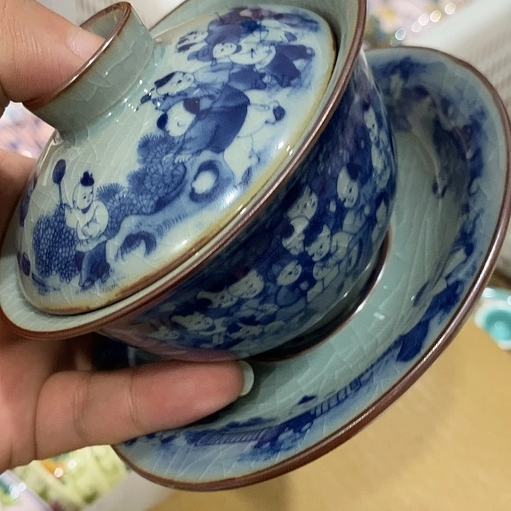 摆件景德镇陶瓷主人杯1456