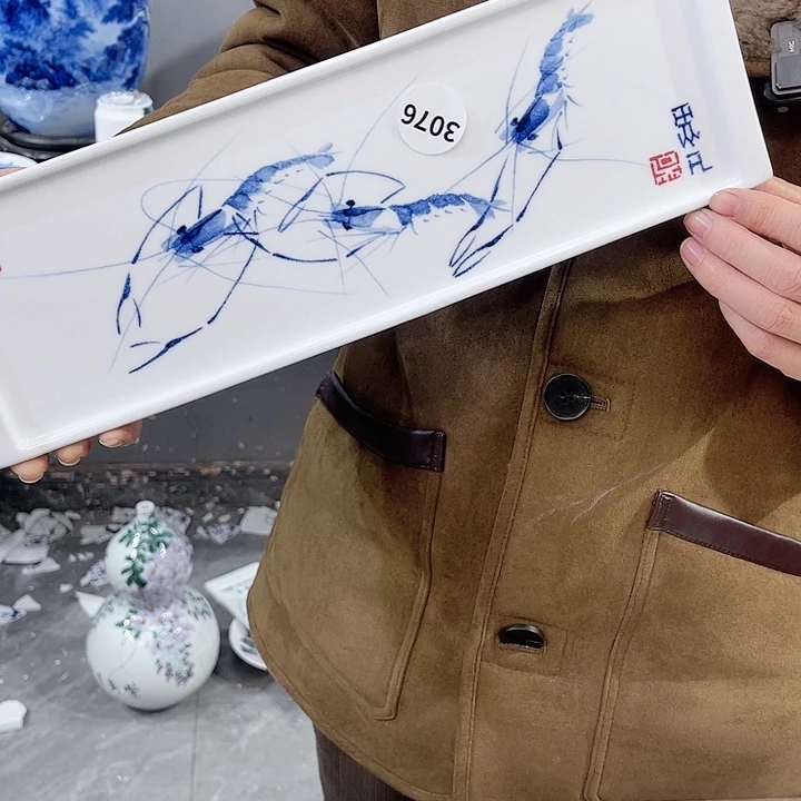 摆件吴义松陶瓷直播间3076