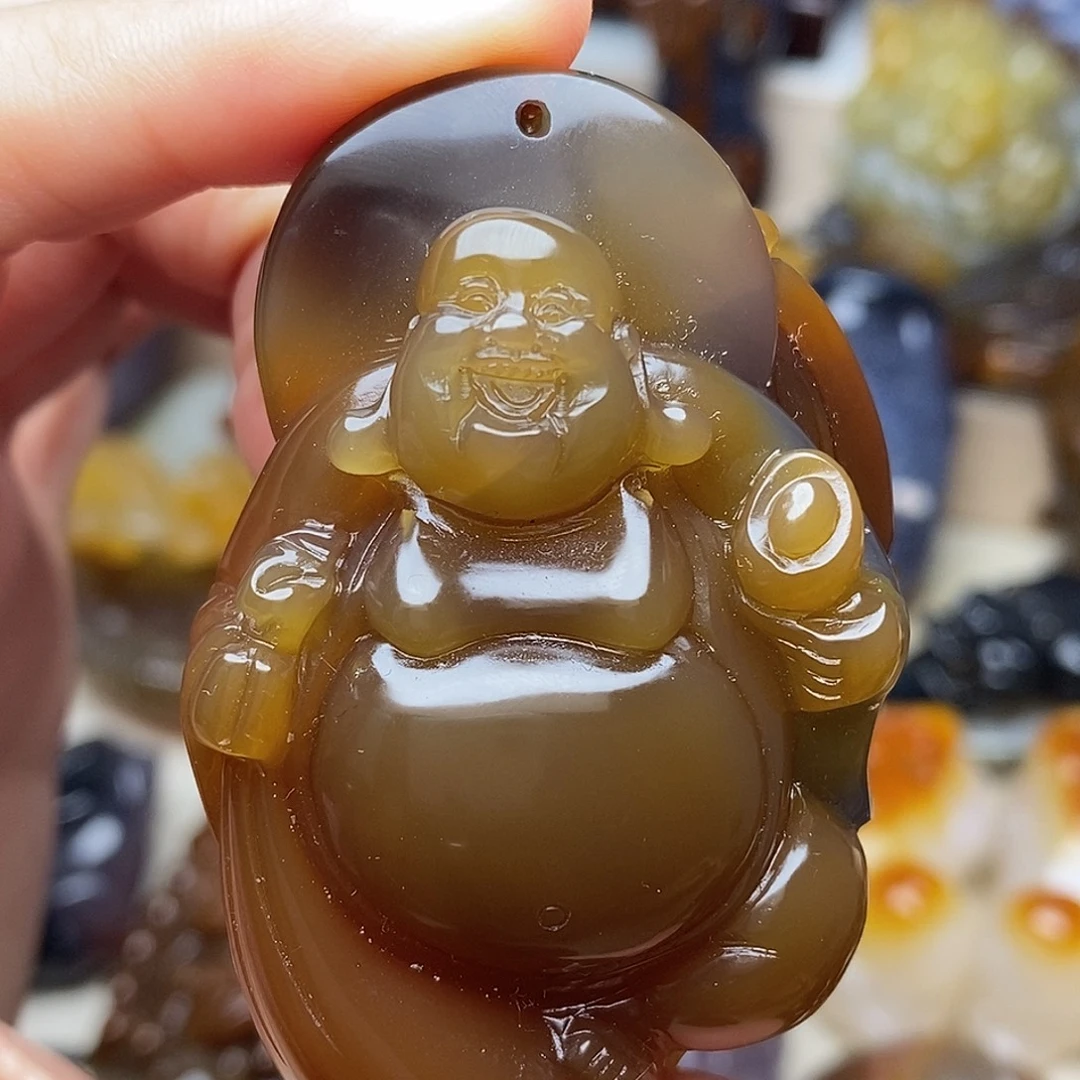 玛瑙/玉髓未镶嵌把件