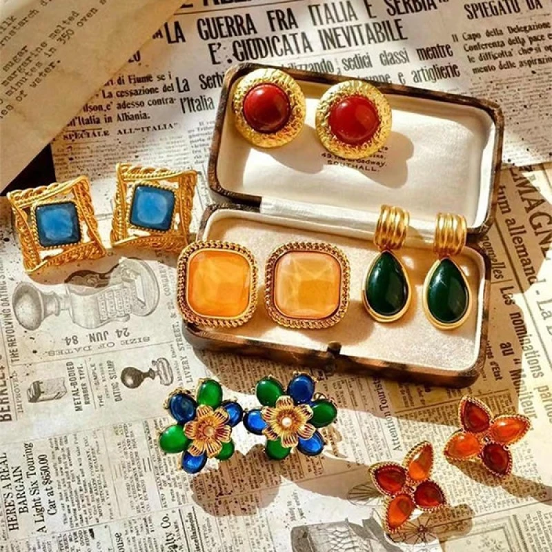 铜合金贝壳耳饰 3直播链接 去拍对应编号~！不要盲拍！