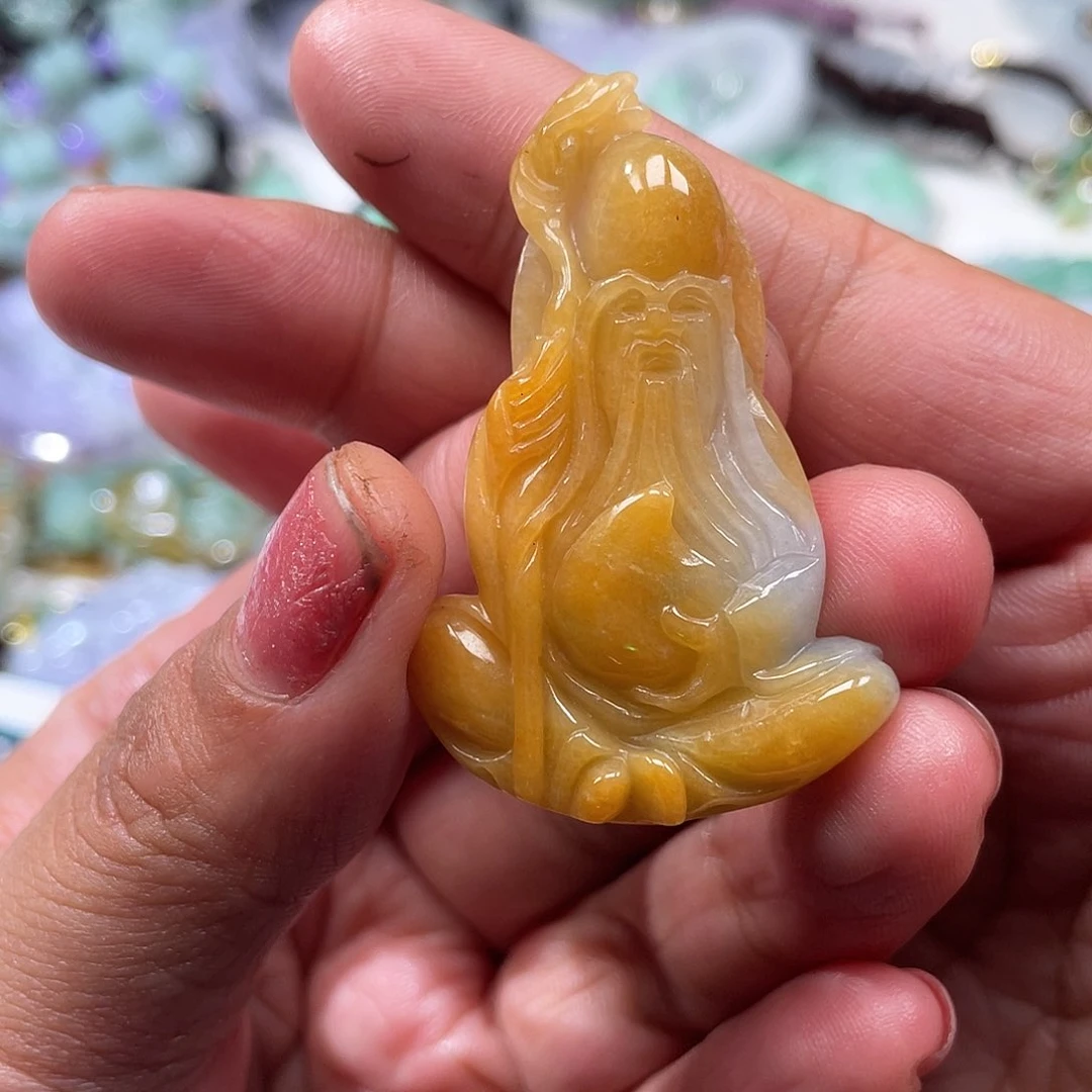 颈饰未镶嵌翡翠翡玉缘翡翠
