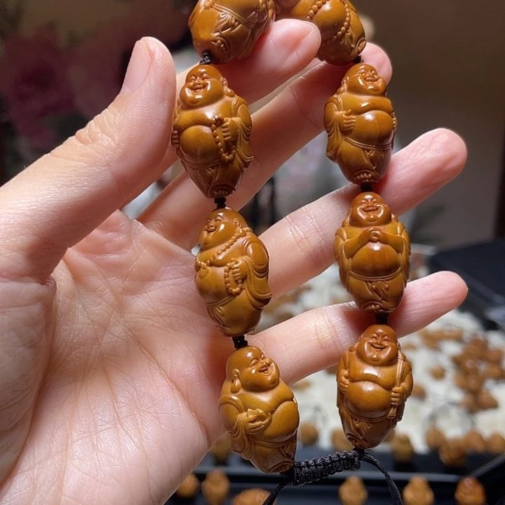 吊坠橄榄核小金条