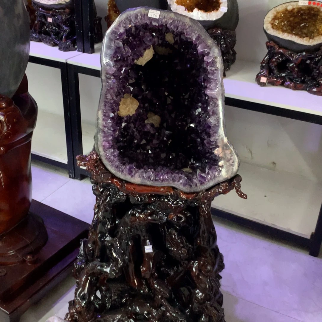 水晶大型摆件（非配饰）未镶嵌莹