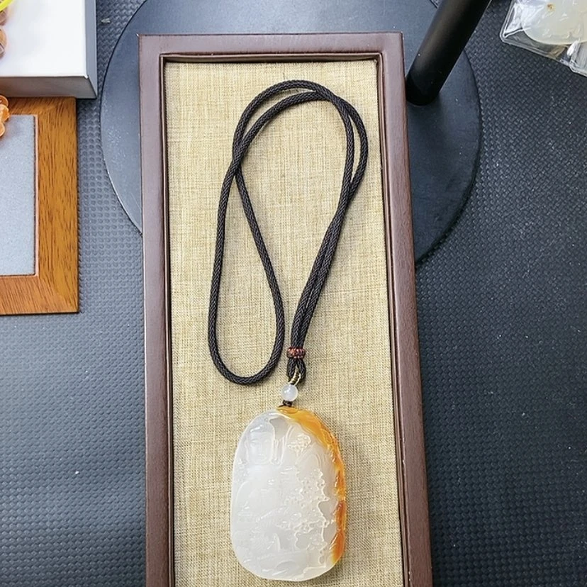 【闪购商品】未镶嵌颈饰玛瑙/玉髓觉*