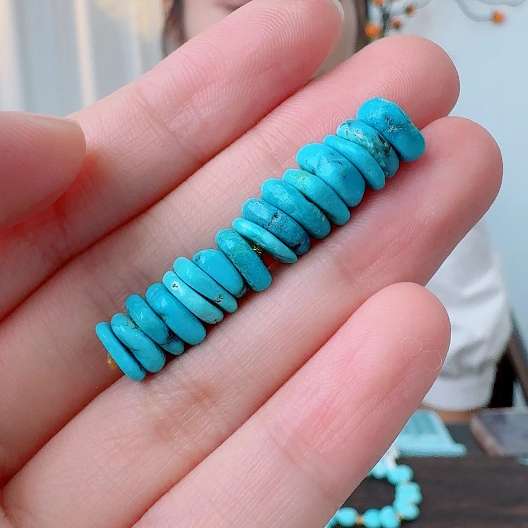 未镶嵌绿松石珠宝奇石