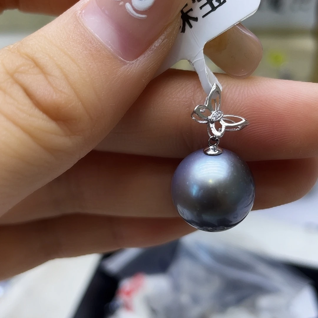 海水珍珠18K金镶嵌颈饰