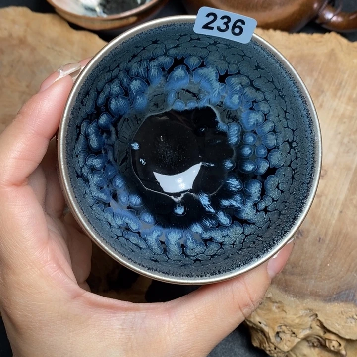 茶盏建窑建盏主人杯236微瑕