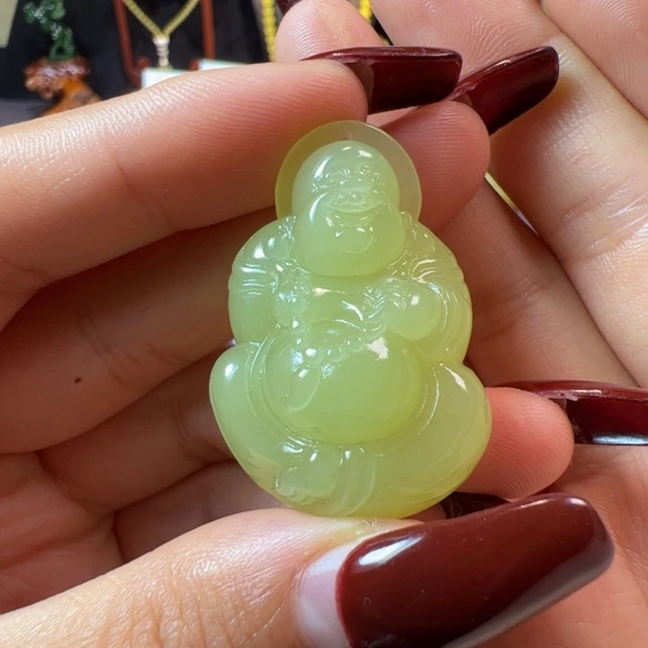 和田玉（黄玉）未镶嵌颈饰