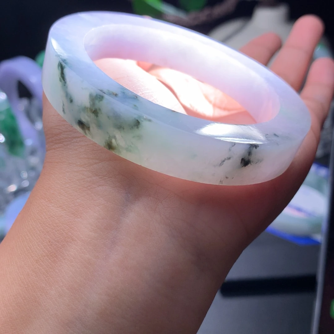 定制翡翠手镯未镶嵌手镯
