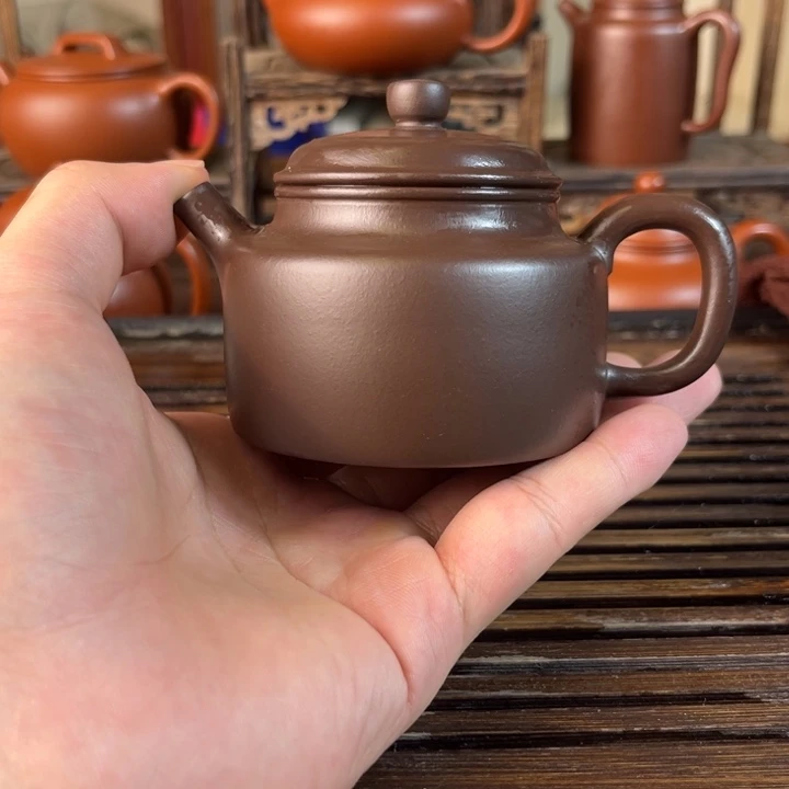 茶壶紫砂原矿紫砂手工制作