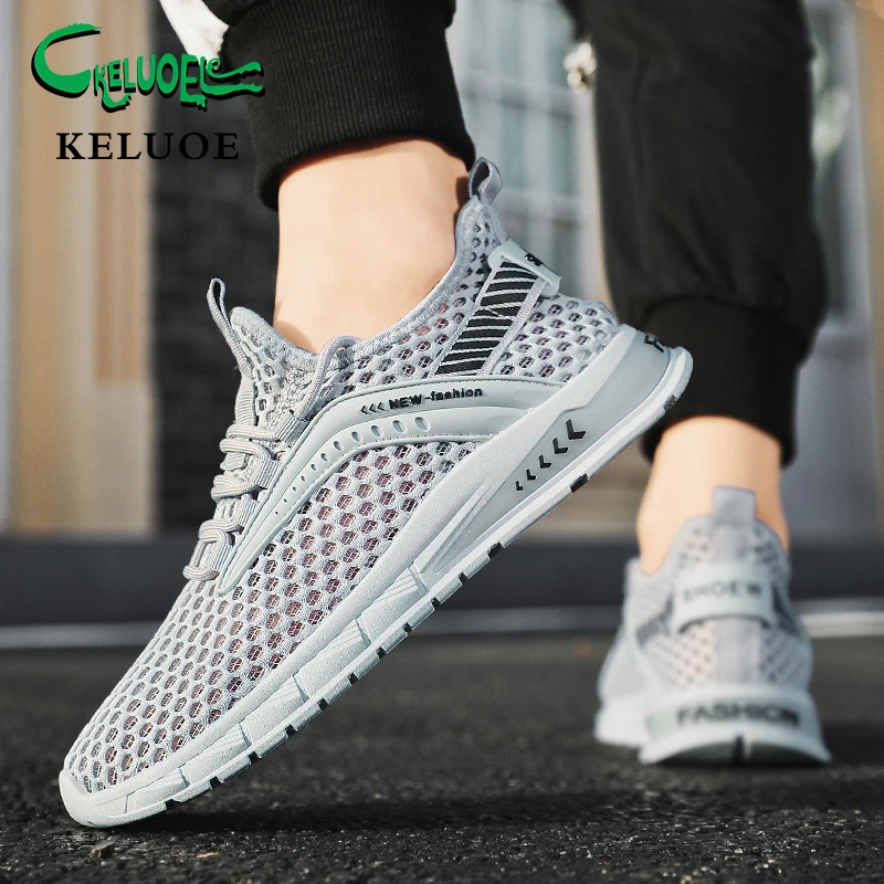 科洛鳄凉鞋男款夏季外穿沙滩休闲运动软底开车防滑耐磨网面凉拖鞋