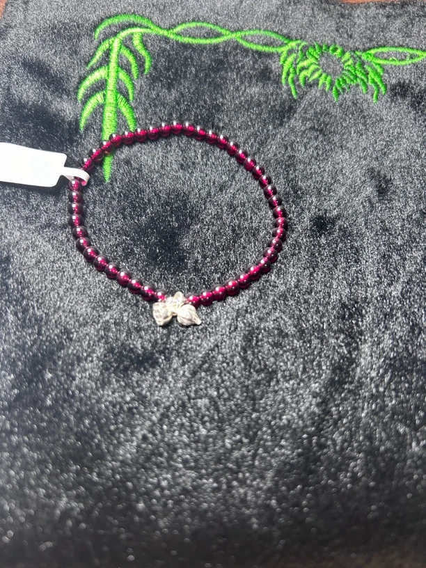 非金属仿水晶手链 泰米亿shiliushi配莲蓬