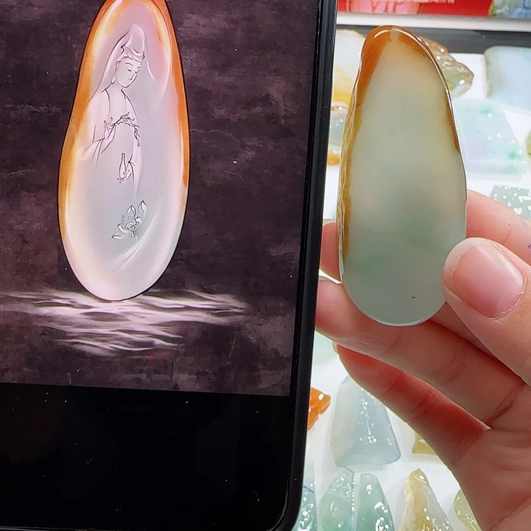 定制翡翠未镶嵌翡翠定制