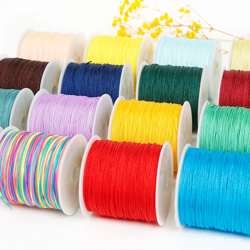 72号玉线100米 diy手工编织手链项链绳珠宝串珠玉线材料