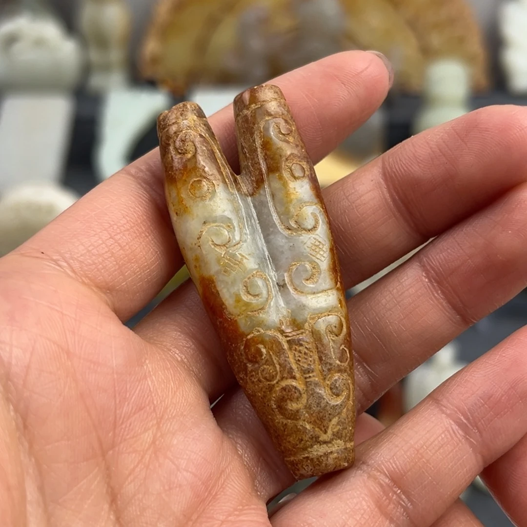 和田玉未镶嵌颈饰鉴古藏珍鉴古藏珍