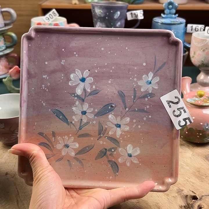依***曦景德镇陶瓷手绘作品255大瑕