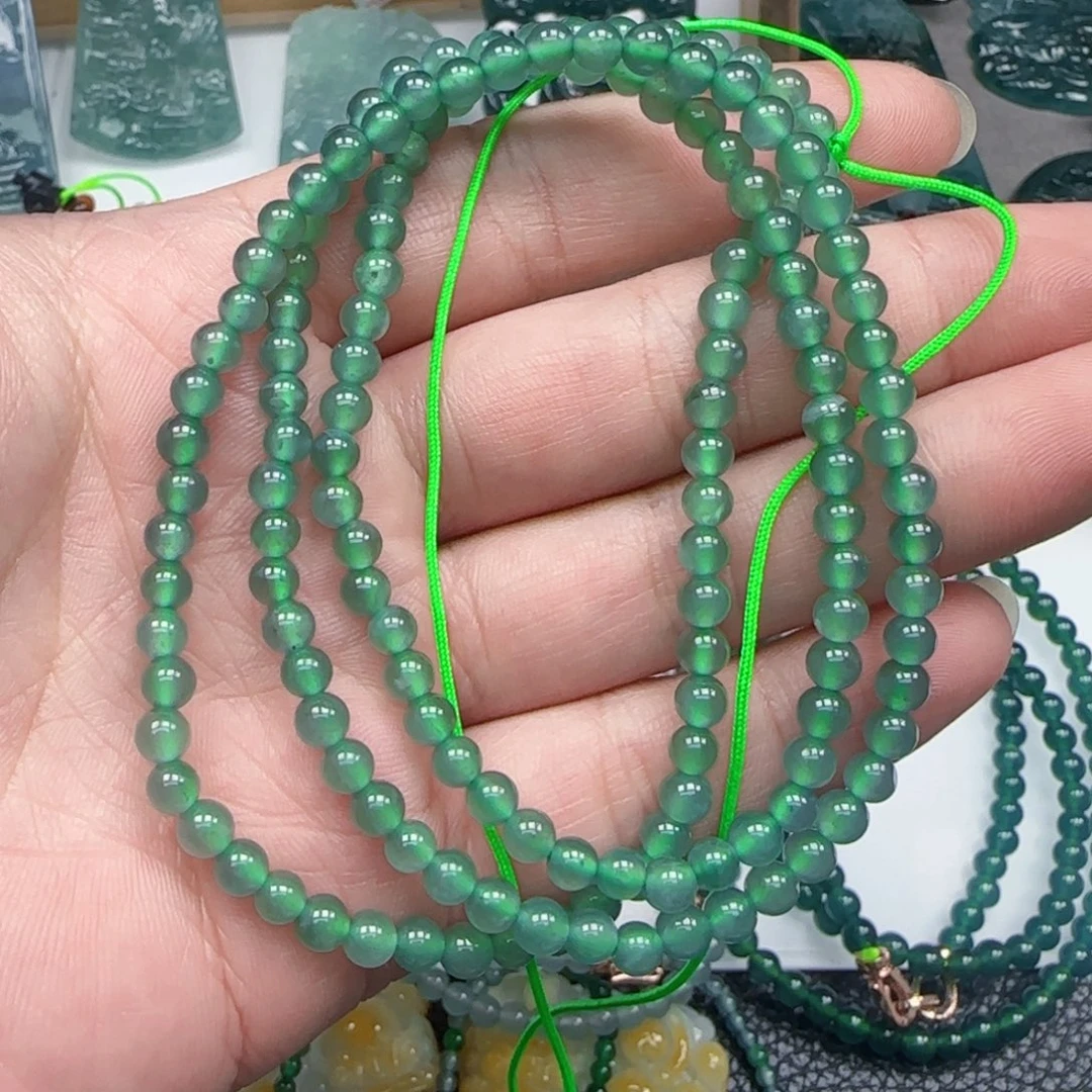 翡翠未镶嵌颈饰03