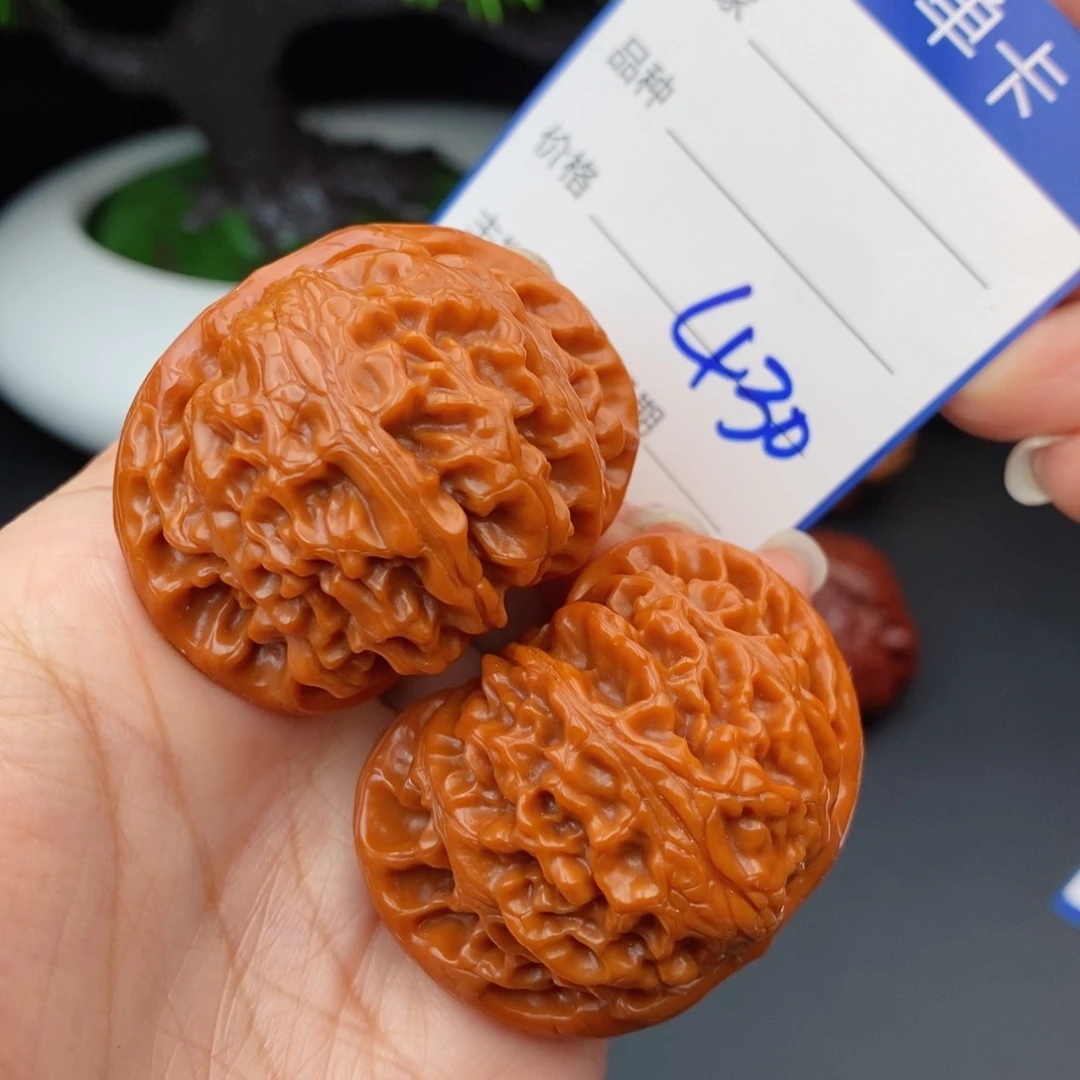 文玩核桃把件45宫灯430