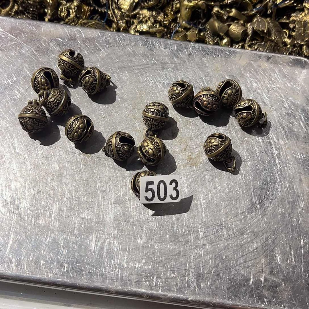 随*ℛ微瑕疵黄铜摆件工艺品