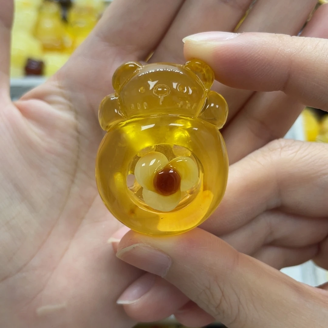 琥珀未镶嵌裸石天然琥珀