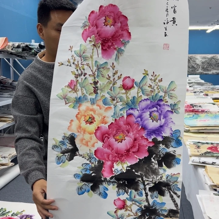 国画国画纯手绘作品欣赏