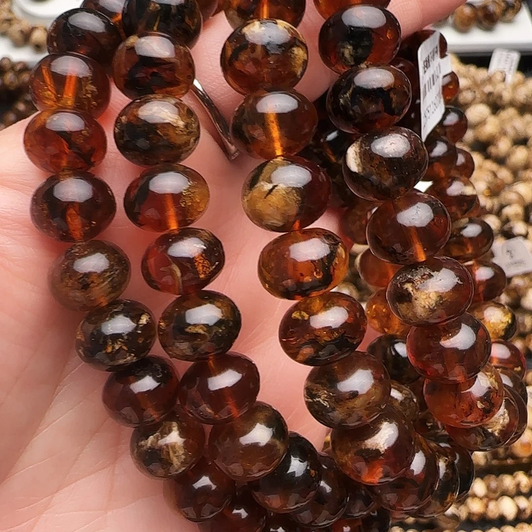 琥珀未镶嵌手链抚顺琥珀