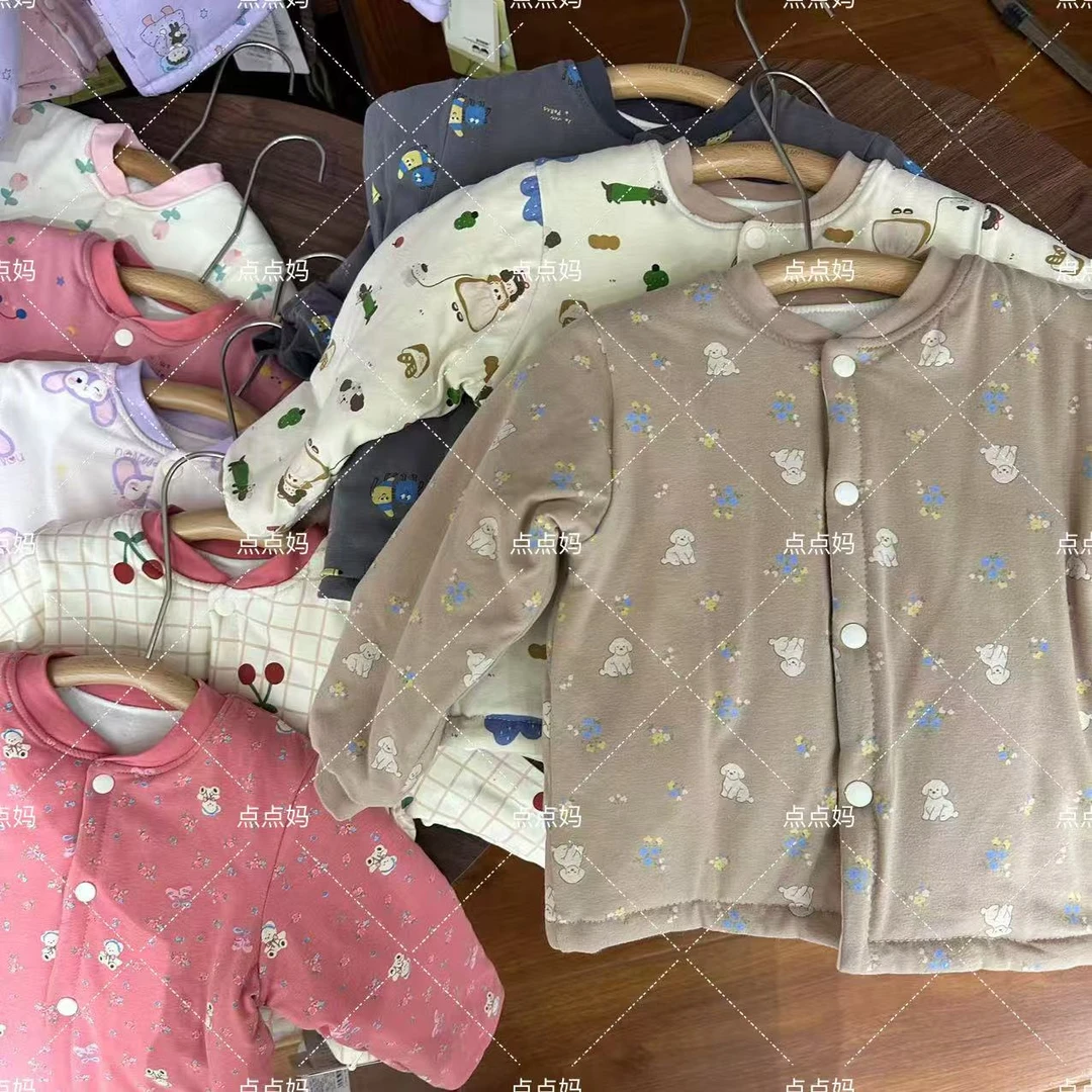 现货(偏小一码） 保暖开扣校服神器 小棉衣外套7536