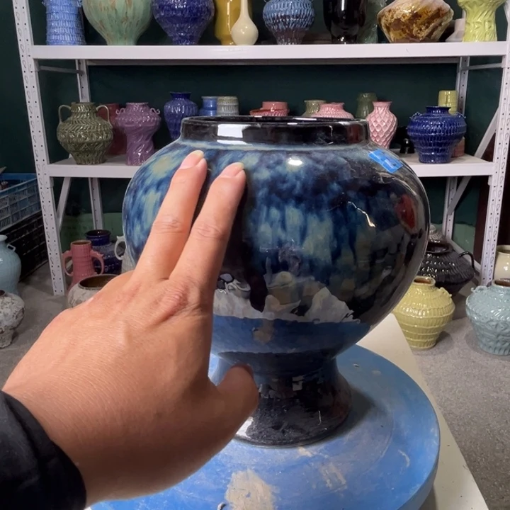 129 景德镇陶瓷花盆花盆花器