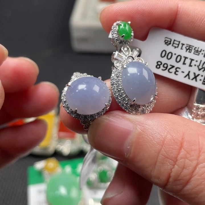 翡翠未镶嵌戒指缅甸天然翡翠