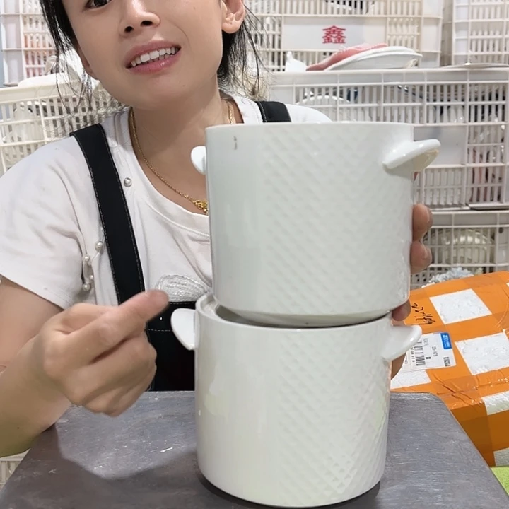 碟2个炖盅工厂库存微瑕产品