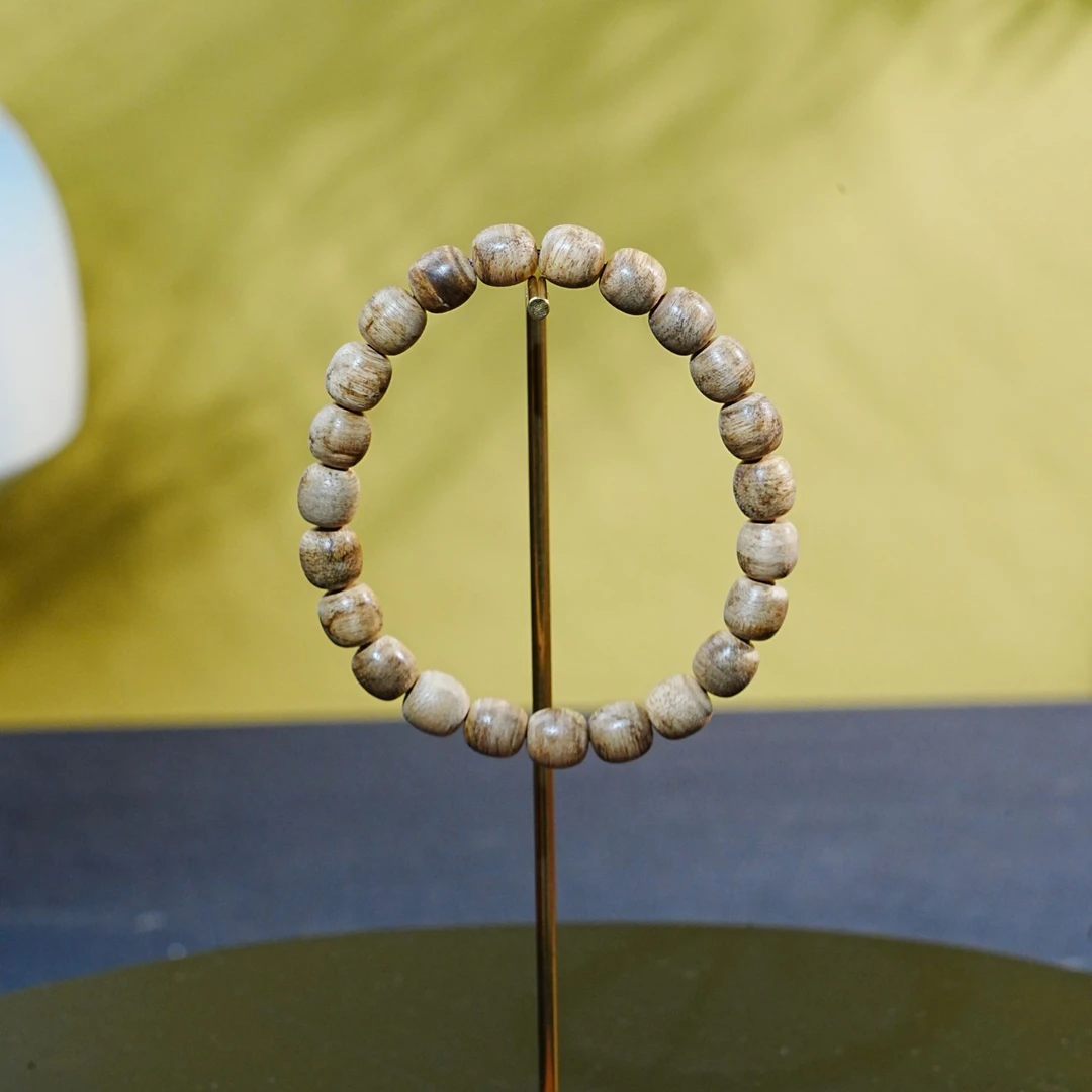 加里曼丹花珠桶珠单圈手串 0.8x0.8cm 3.4g 251209183  F