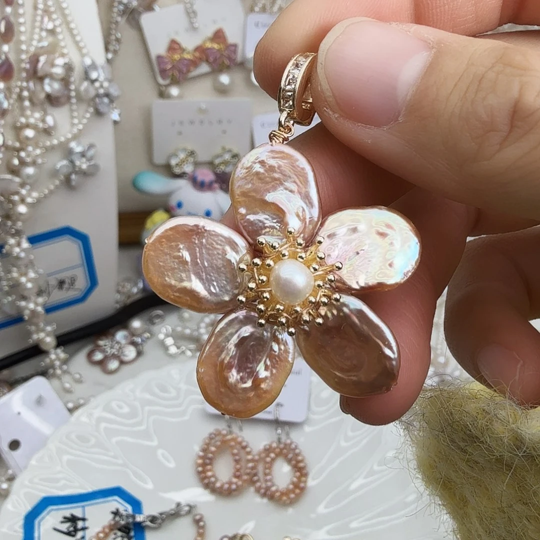 淡水珍珠未镶嵌颈饰