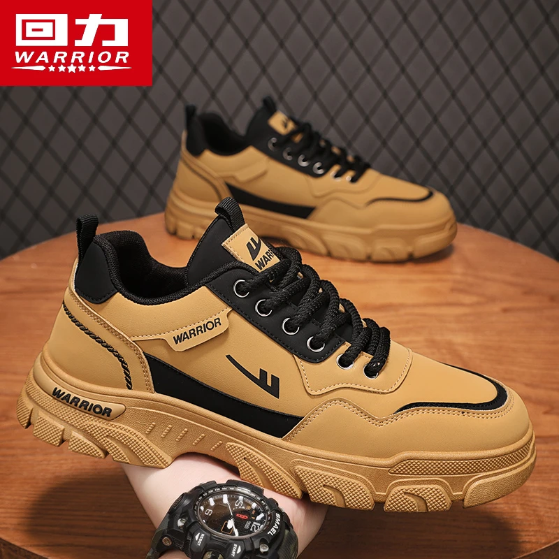 回力正版男鞋2025夏季新款男士户外工装马丁靴防滑耐磨休闲运动鞋
