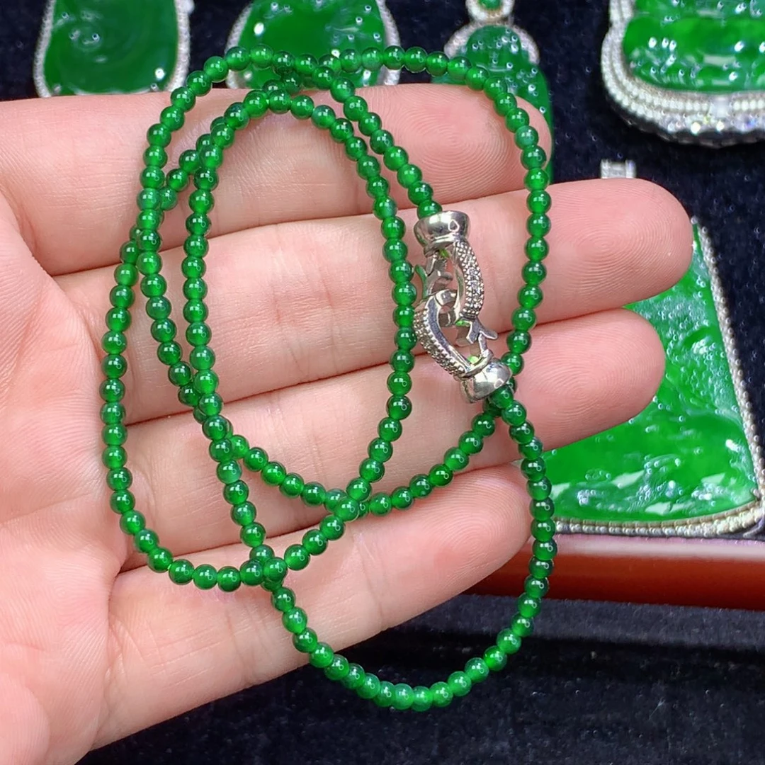 颈饰未镶嵌翡翠翡翠