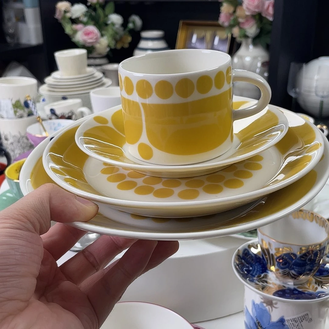 黄色星期天21+25+杯碟套