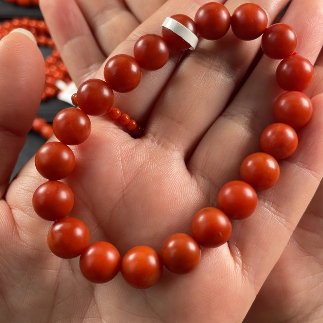 南红玛瑙未镶嵌手链妞9
