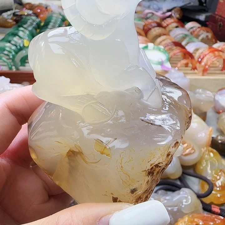 玛瑙/玉髓合金摆件