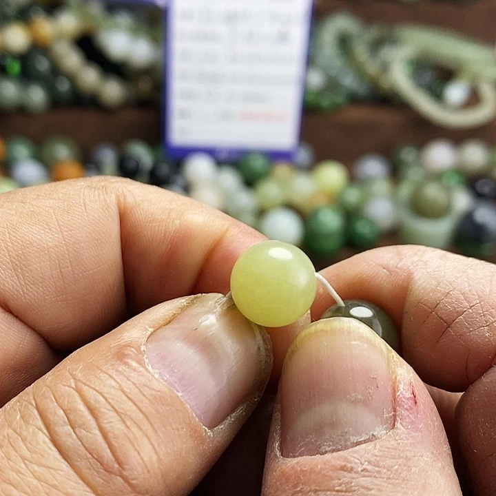 和田玉手链未镶嵌大**悟