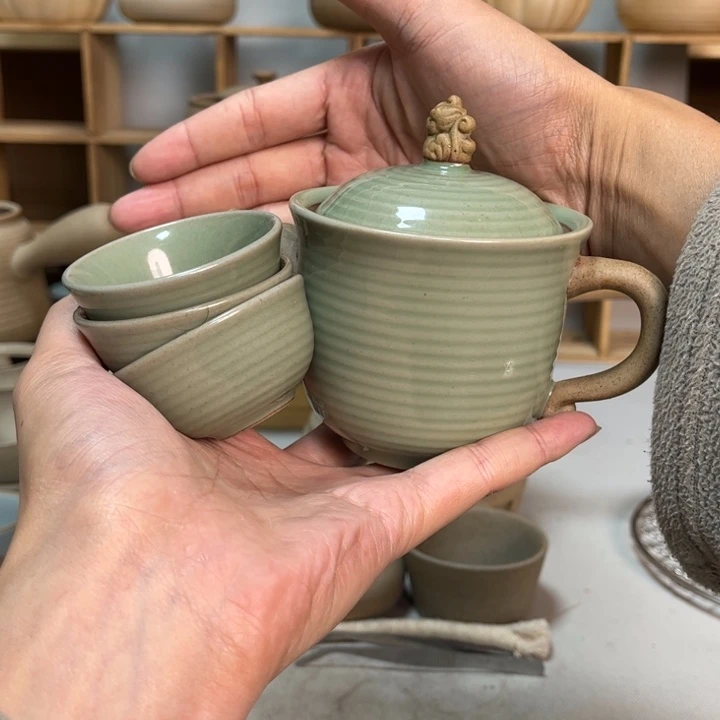 壶老段烧陶瓷茶器