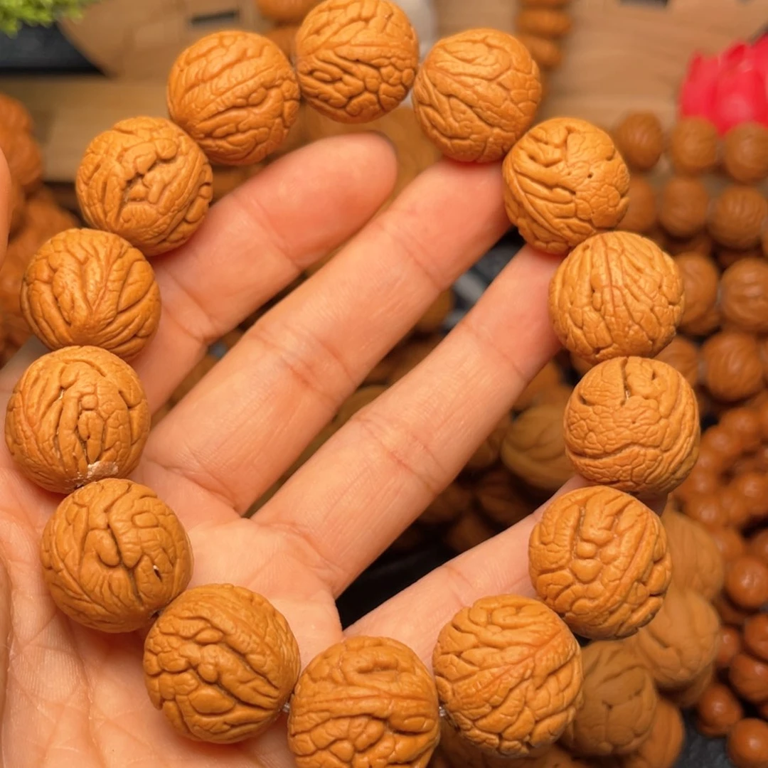 桃核手串龙纹桃核2