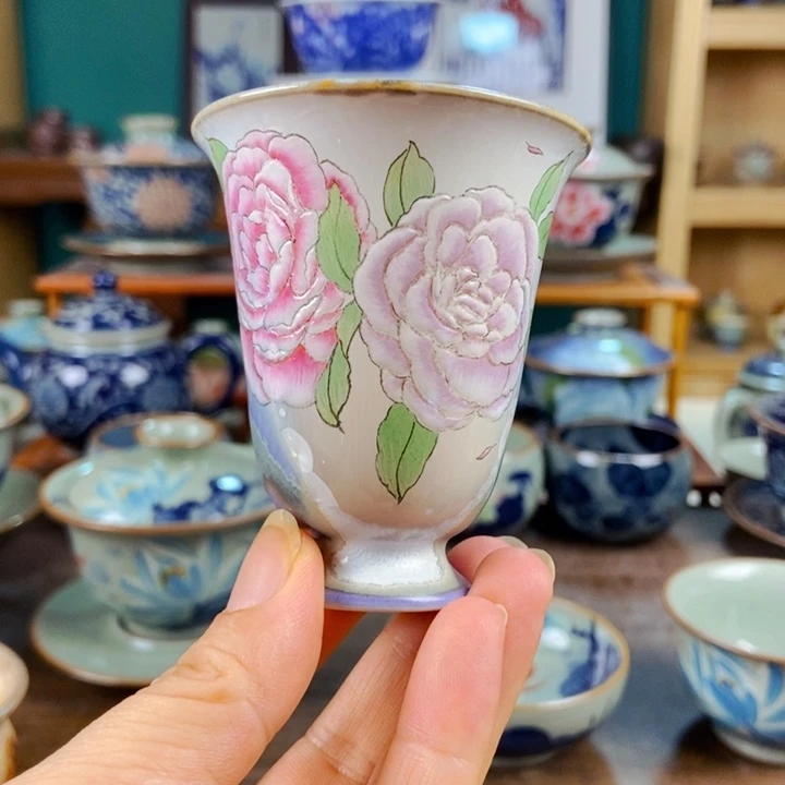 瓷片手工制作工艺精湛等特点