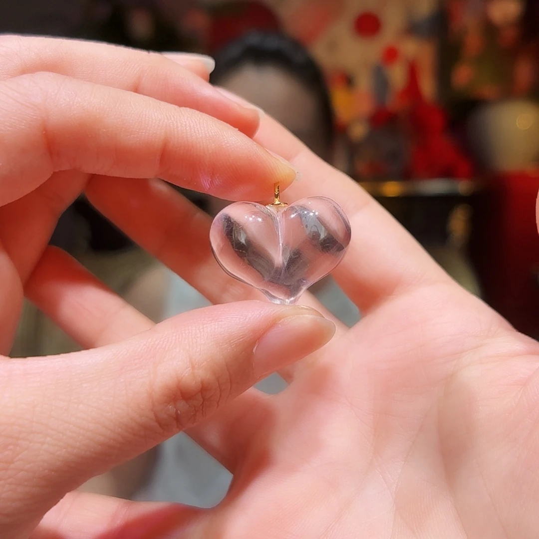 18K金镶嵌吊坠(不含链)水晶