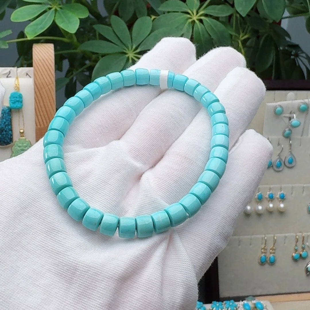 绿松石未镶嵌手链手串
