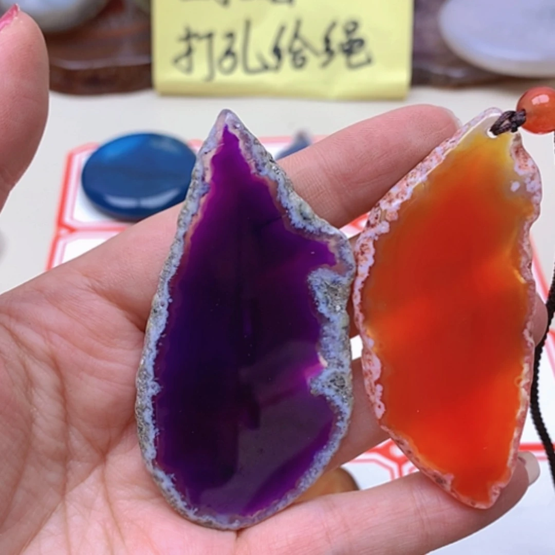 【闪购商品】玛瑙/玉髓珠宝半成品合金风*者