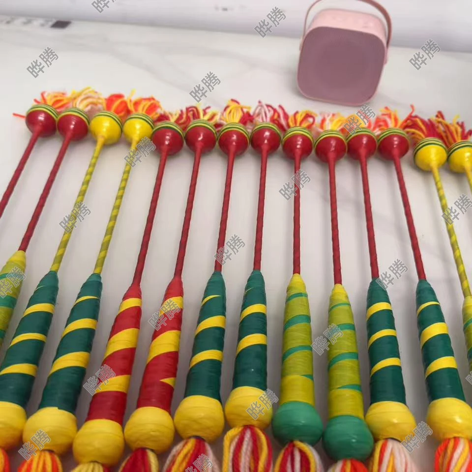 纯手工制作打鼓棒 花鼓槌 颜色随机 可定制