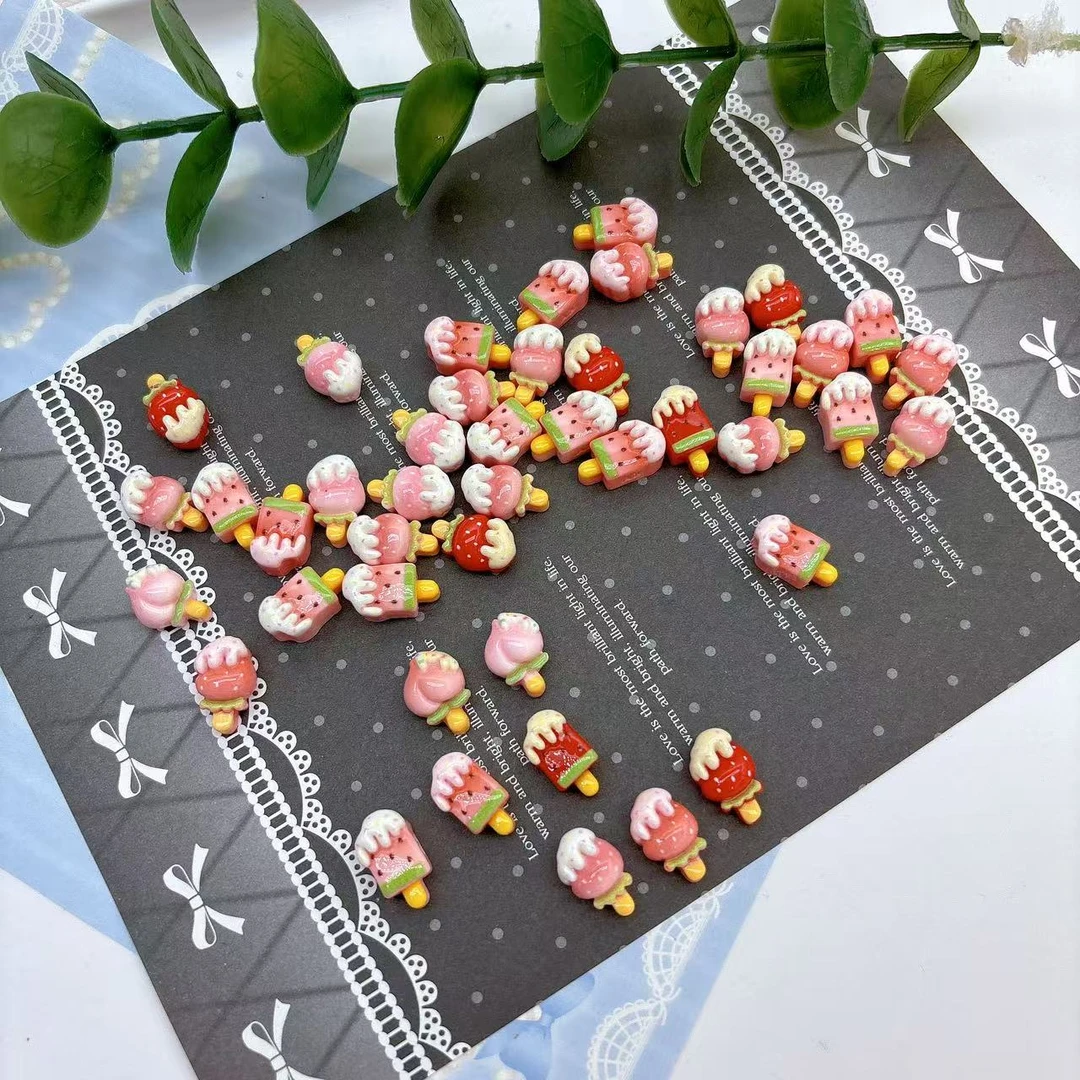 【迷你-水果奶油串】安小小定制DIY手机饰品配件可爱百搭