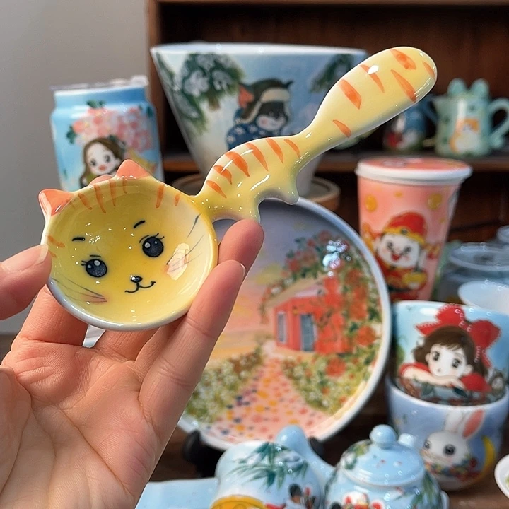 陶景德镇釉下手绘陶瓷