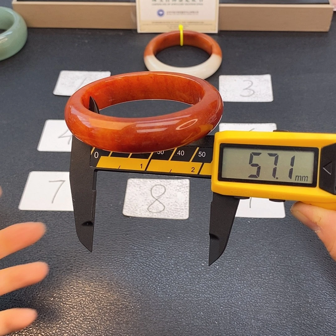 石英质玉（黄龙玉）未镶嵌手镯80 茄子山金沙老油料福利