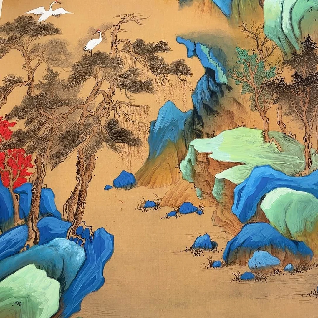 横款精品书画作品