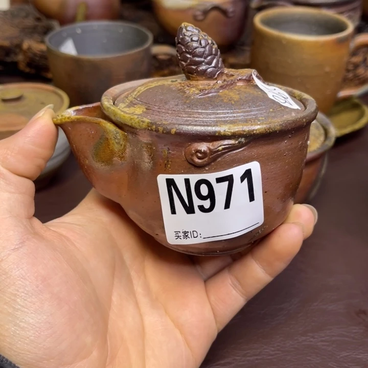 牛***果明光窑 备前烧作品